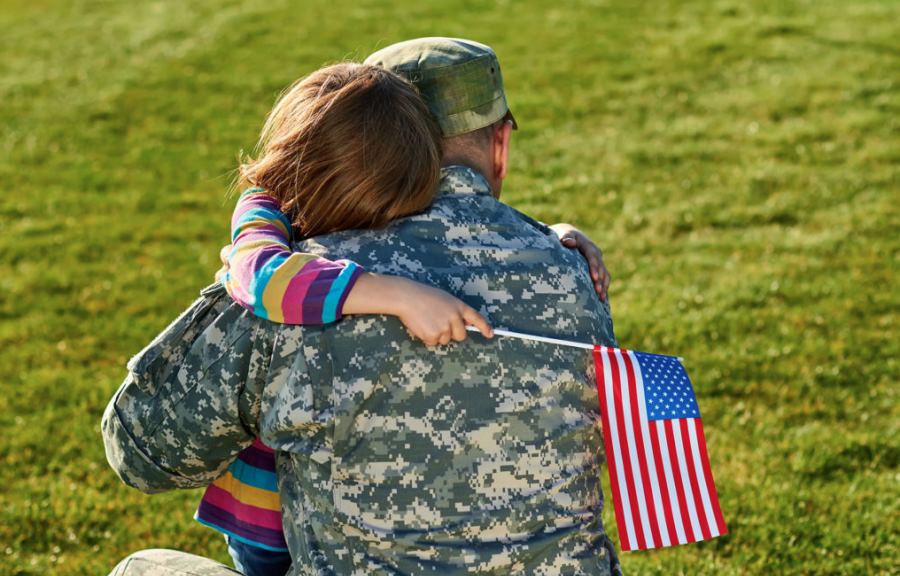 Military Child Support SAPCR Texas