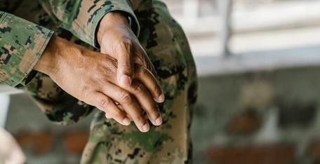 Arrested as Military Active Duty or Veteran